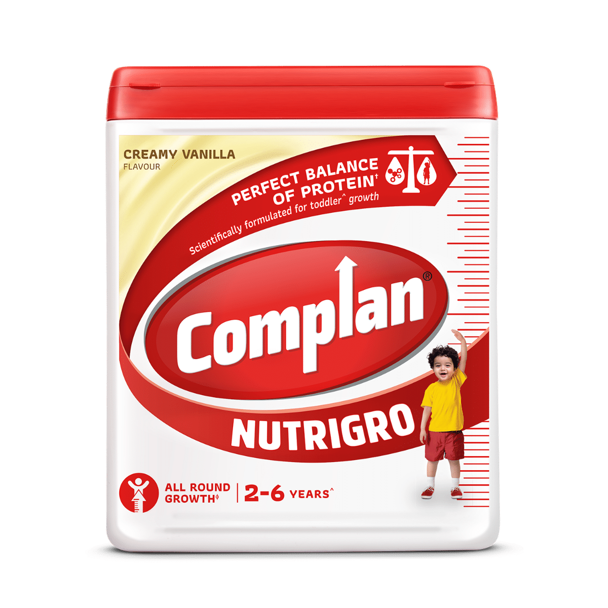 Buy Complan Nutrigro Creamy Vanilla Flavoured Health and Nutrition Drink, 400 gm Jar Online