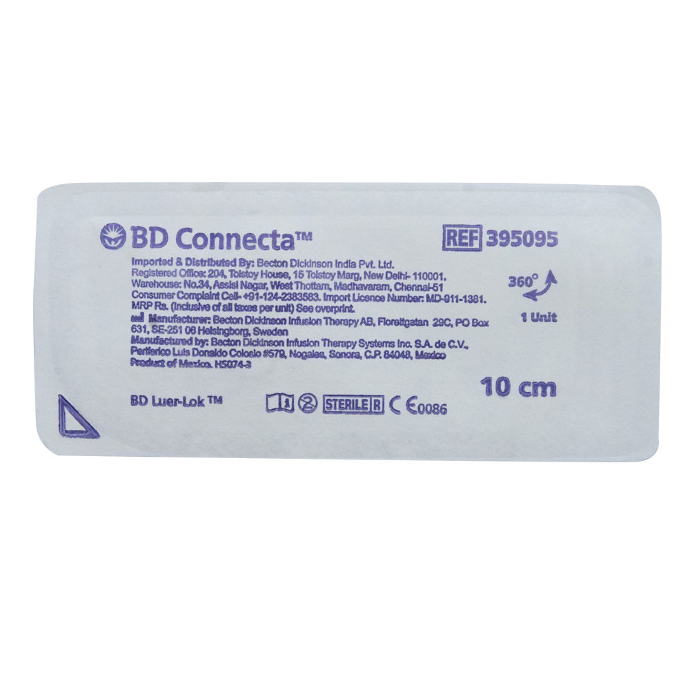 B.D Connecta 10cm, Pack of 1 