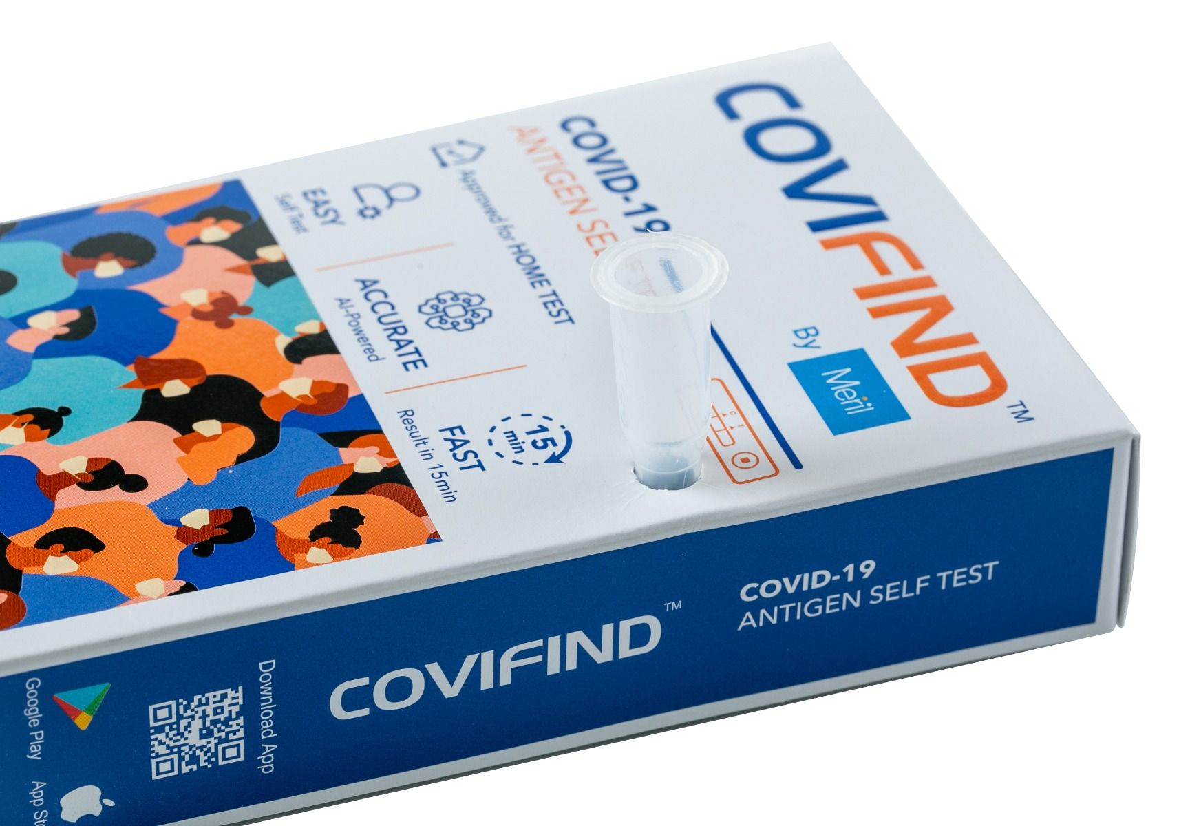 COVIFIND Covid-19 Antigen Self Test Kit, 2 kits, Pack of 2 S
