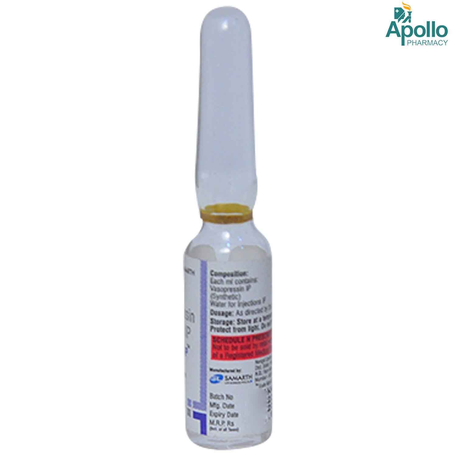 CPRESSIN P INJECTION 1ML Price, Uses, Side Effects, Composition ...