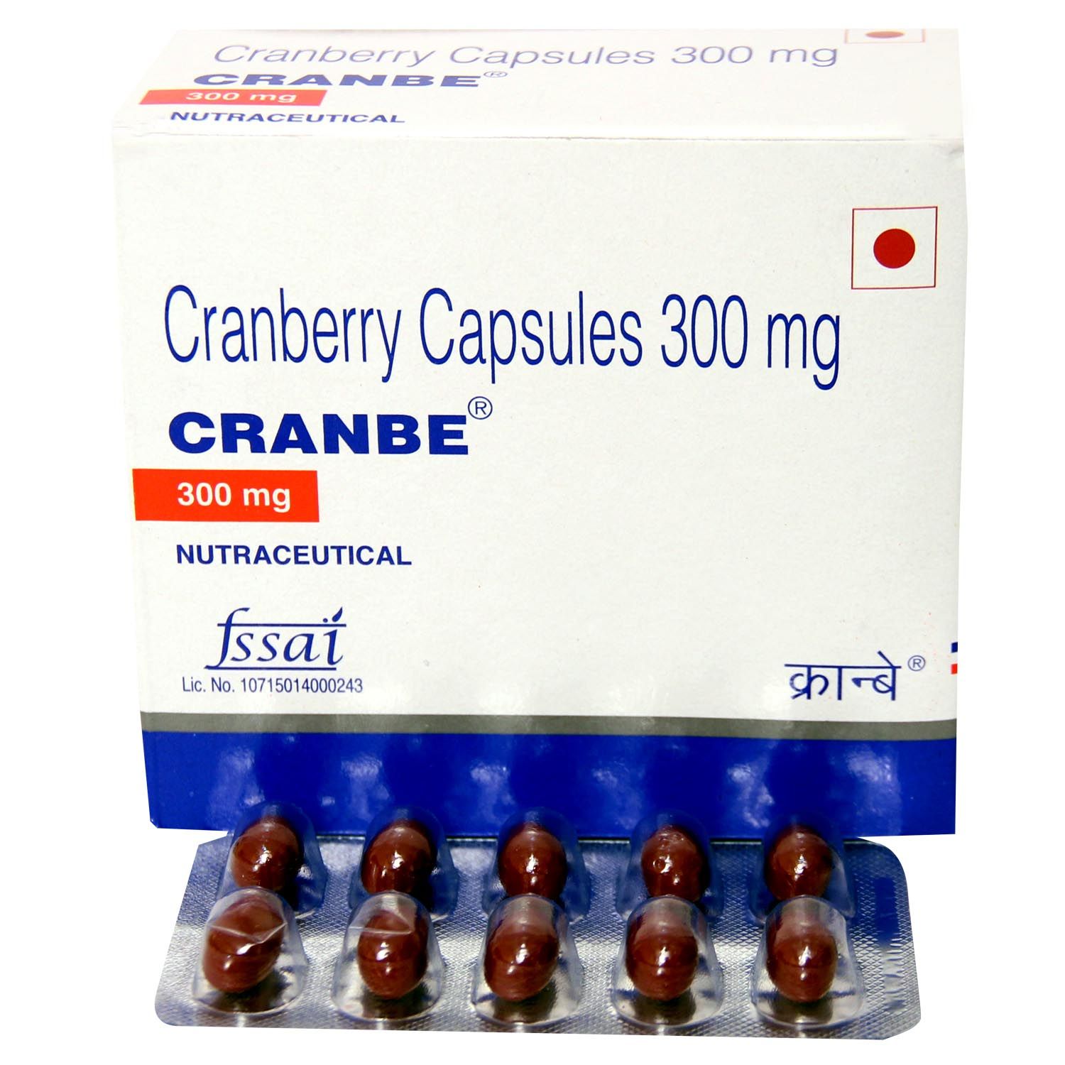 Cranbe 300 Mg Capsule 10's Price, Uses, Side Effects, Composition ...