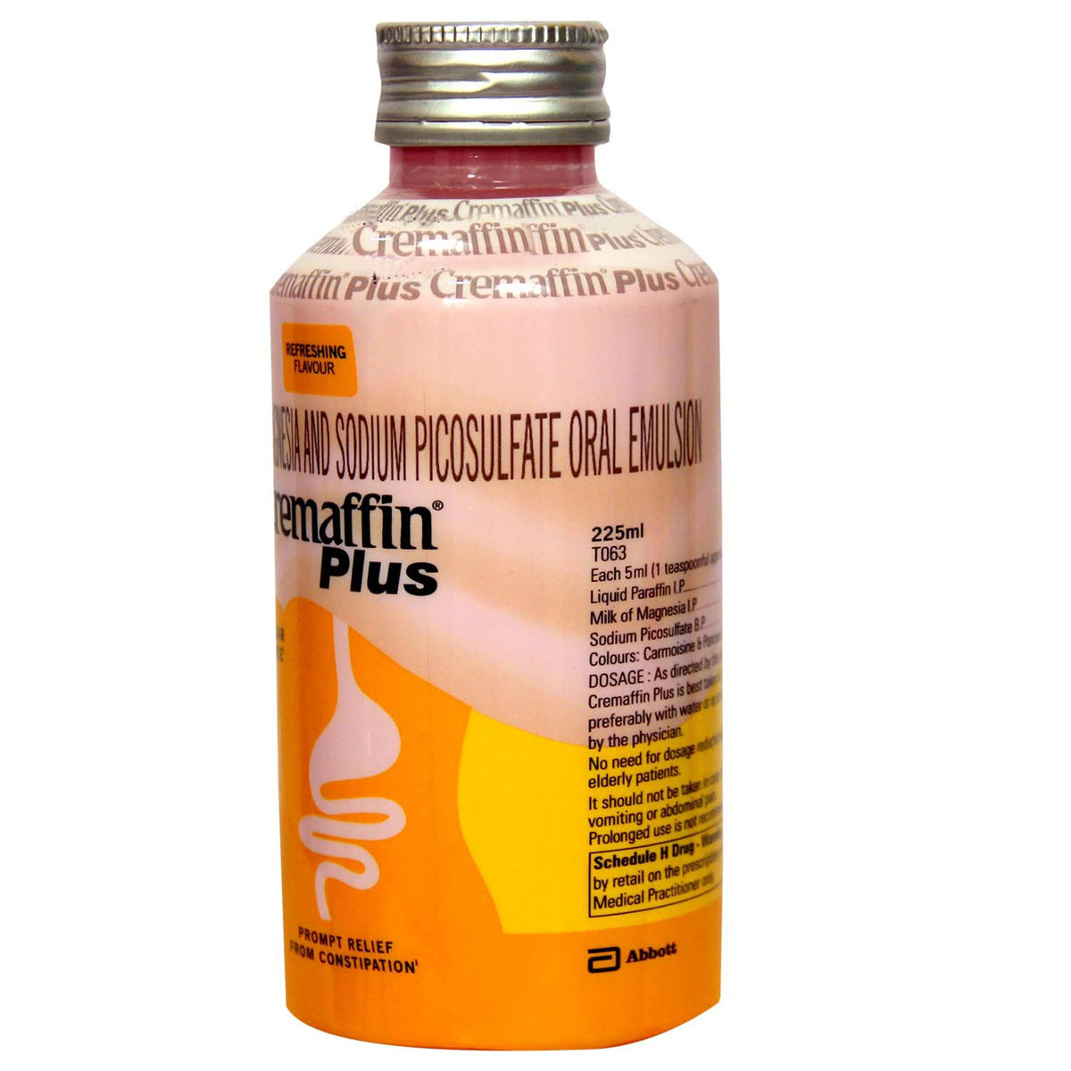 Cremaffin Plus Sugar Free Refreshing Syrup 225 ml Price, Uses, Side Effects, Composition