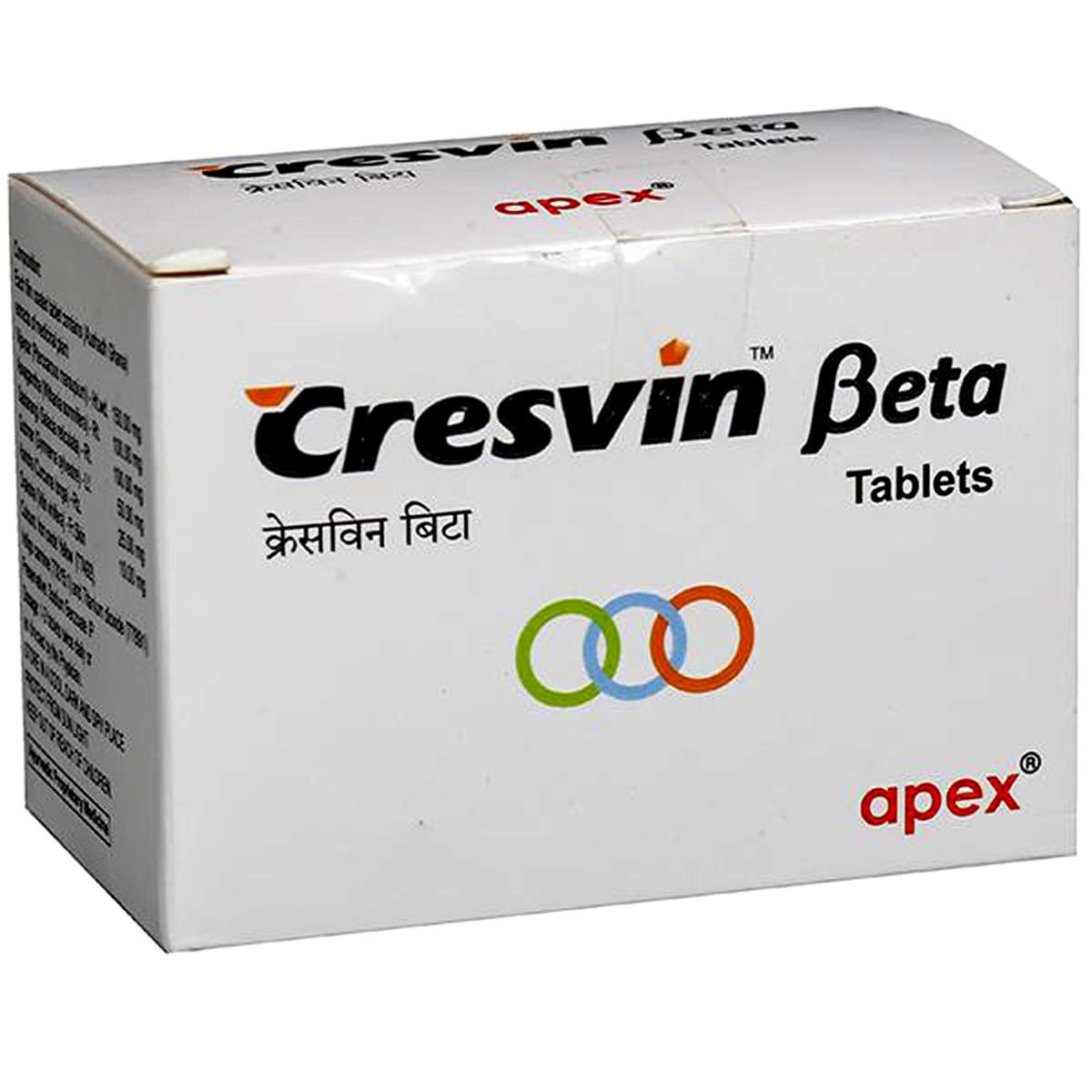 Cresvin Beta, 10 Tablets, Pack of 10 S