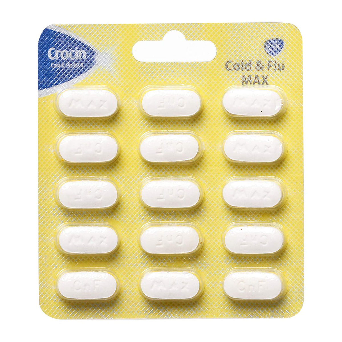 Crocin Cold & Flu Max Tablet 15's, Pack of 15 TABLETS