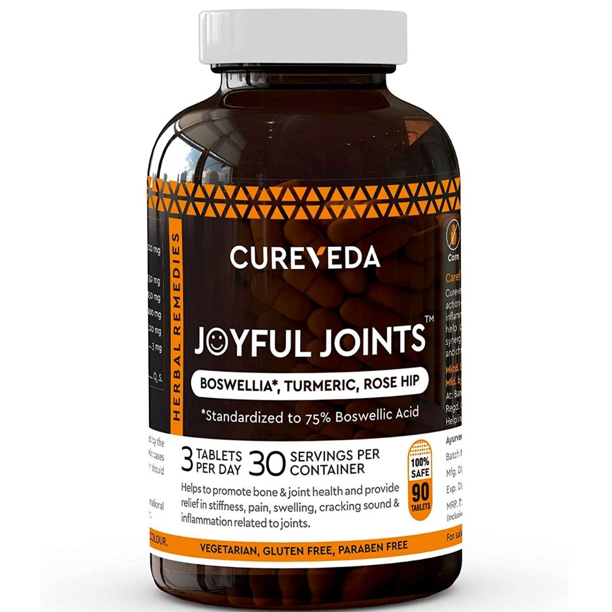 Buy Cureveda Joyful Joints, 90 Tablets Online