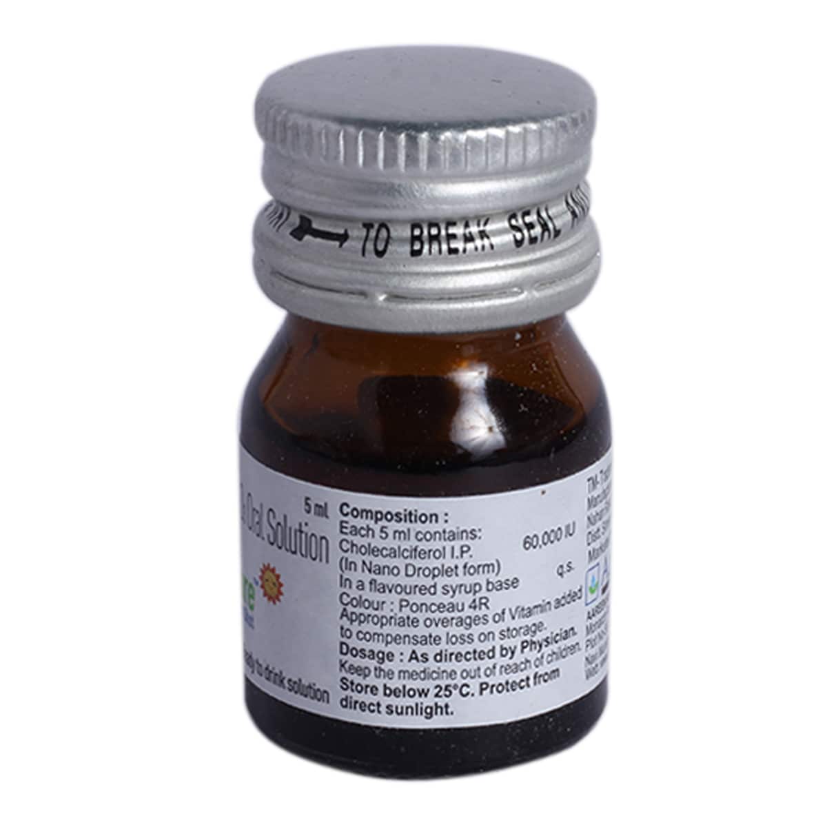 D3 Sure Nano Shot Oral Solution 5 ml Price, Uses, Side Effects