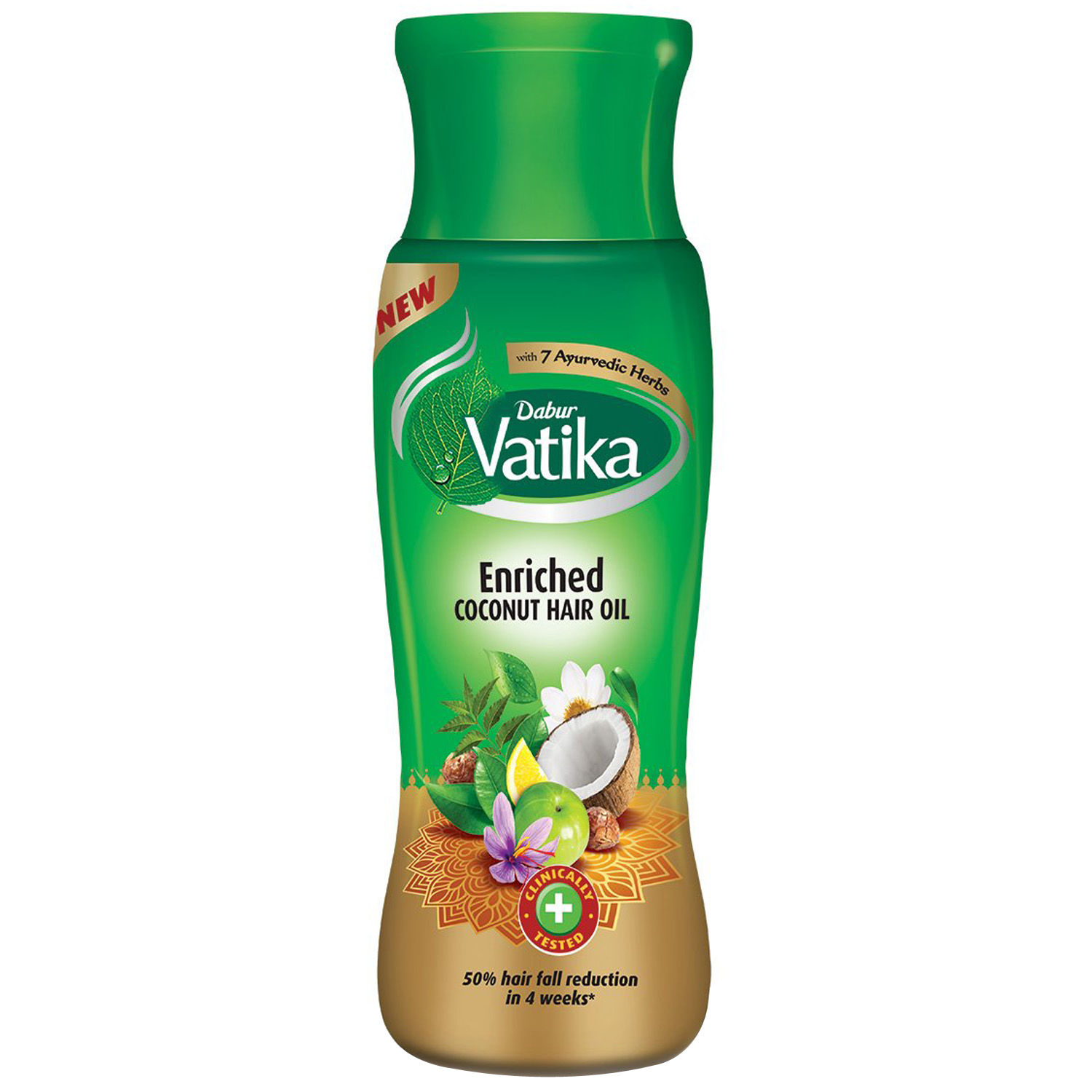 Vatika Enriched Coconut Hair Oil, 75 ml, Pack of 1 