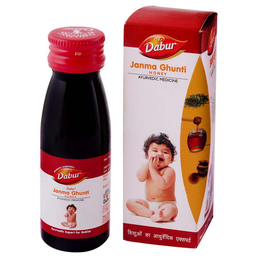 Buy Dabur Janam Ghunti Honey, 60 ml Online