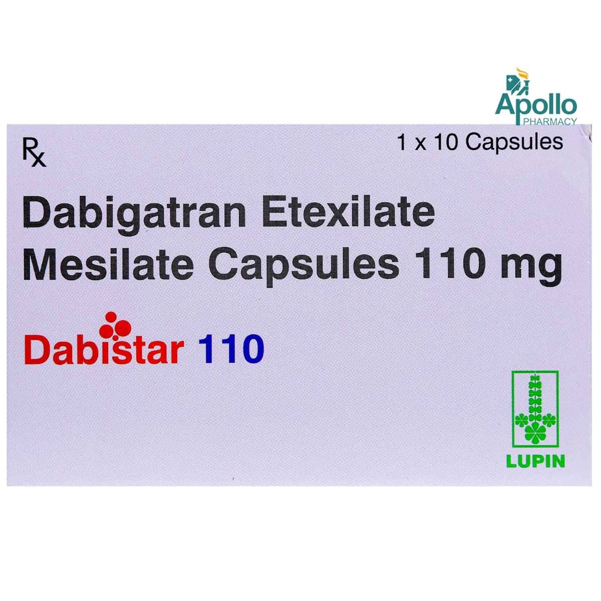 Dabistar 110 Capsule 10 S Price Uses Side Effects Composition Apollo Pharmacy
