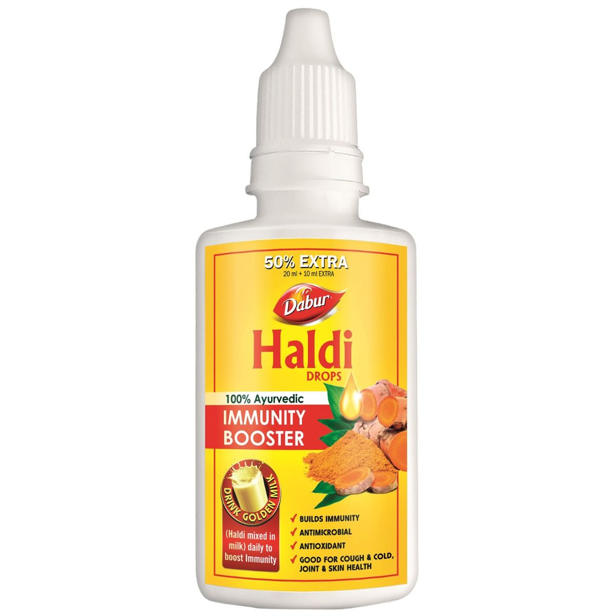 Buy Dabur Haldi Immunity Booster Drops, 30 ml Online