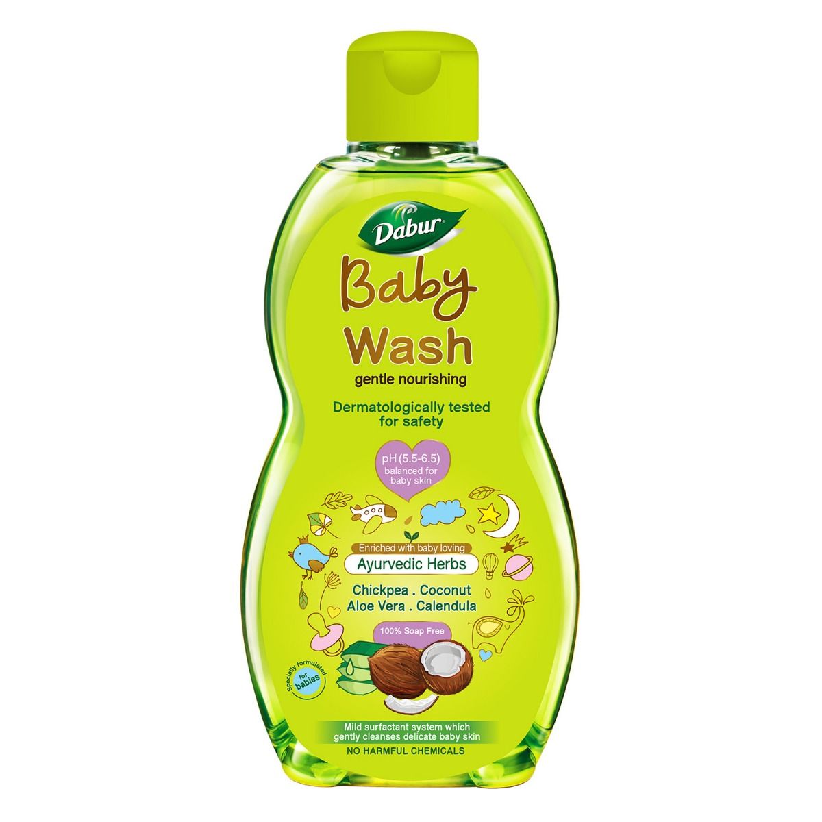 Buy Dabur Gentle Nourishing Baby Wash, 200 ml Online