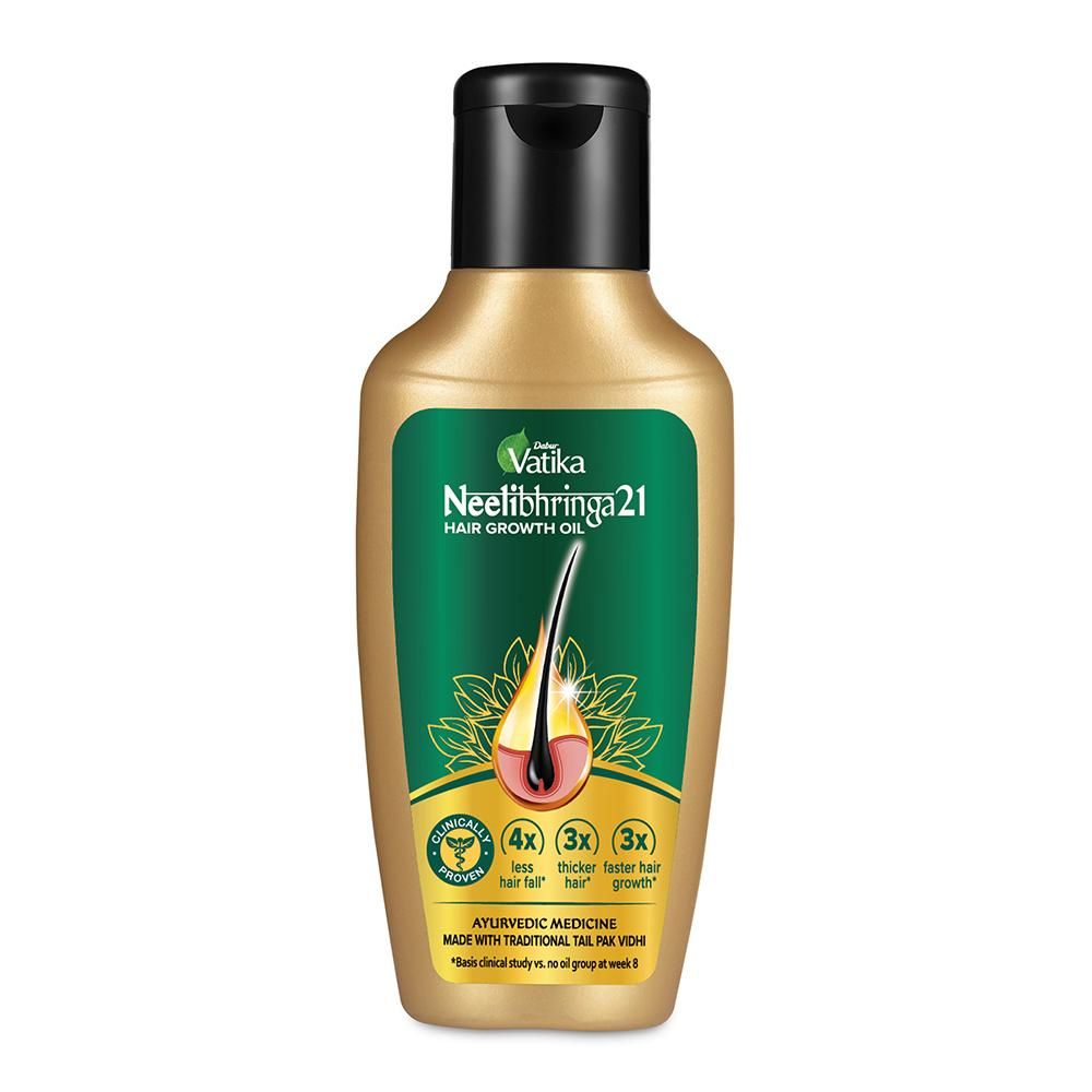 Dabur Vatika Neelibhringa 21 Hair Growth Oil, 50 ml Price, Uses, Side Effects, Composition - Apollo Pharmacy Dabur Vatika Neelibhringa 21 Hair Growth Oil, 50 ml Price, Uses, Side Effects, Composition - Apollo Pharmacy