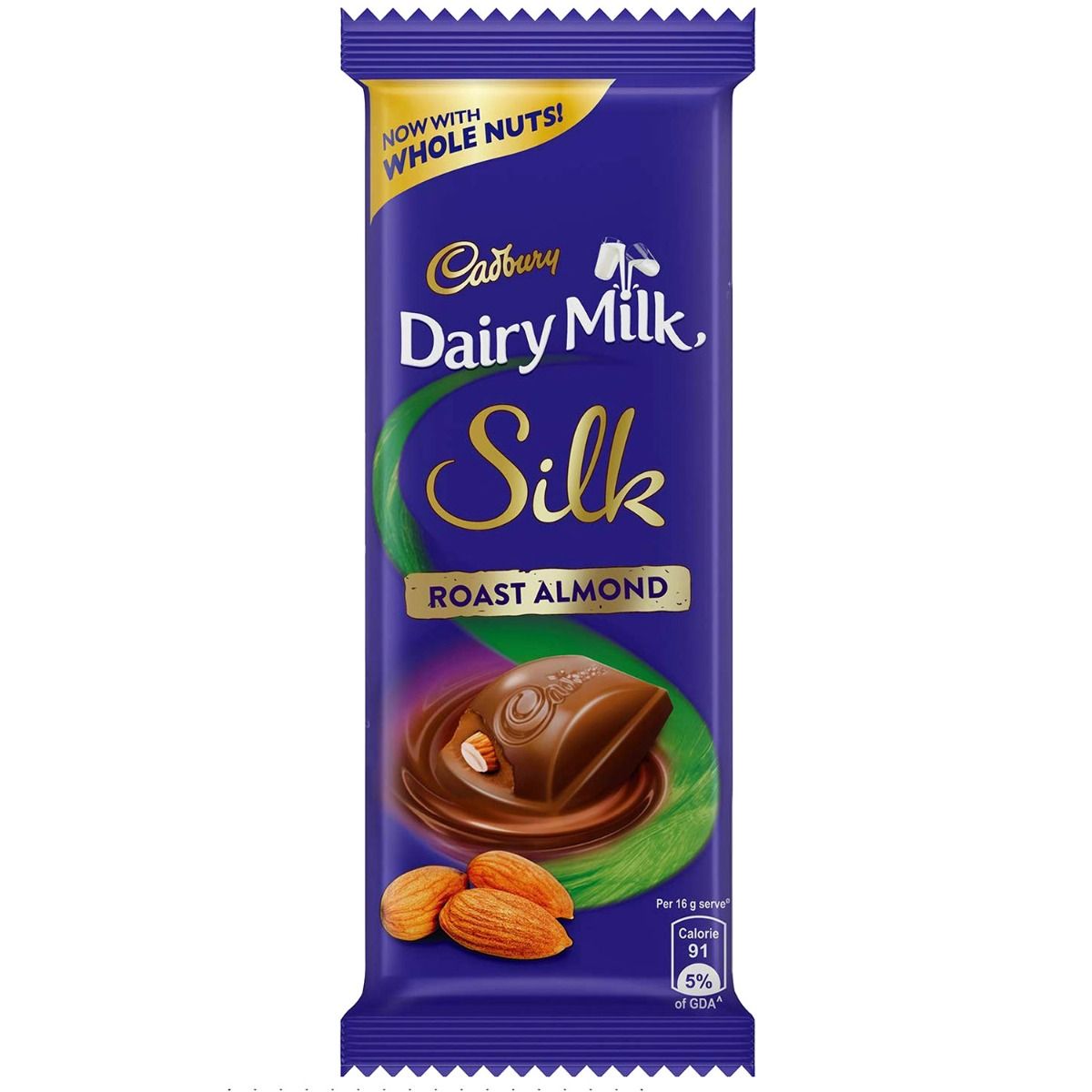 Buy Cadbury Dairy Milk Silk Roast Almond Chocolate Bar, 145 gm Online