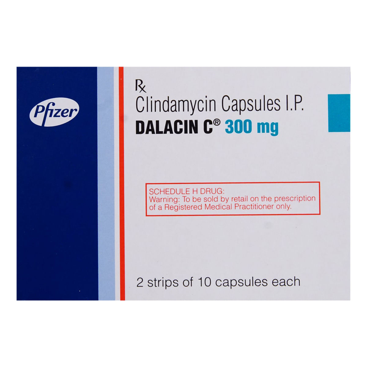 Dalacin C 300 Mg Capsule 10's Price, Uses, Side Effects, Composition ...