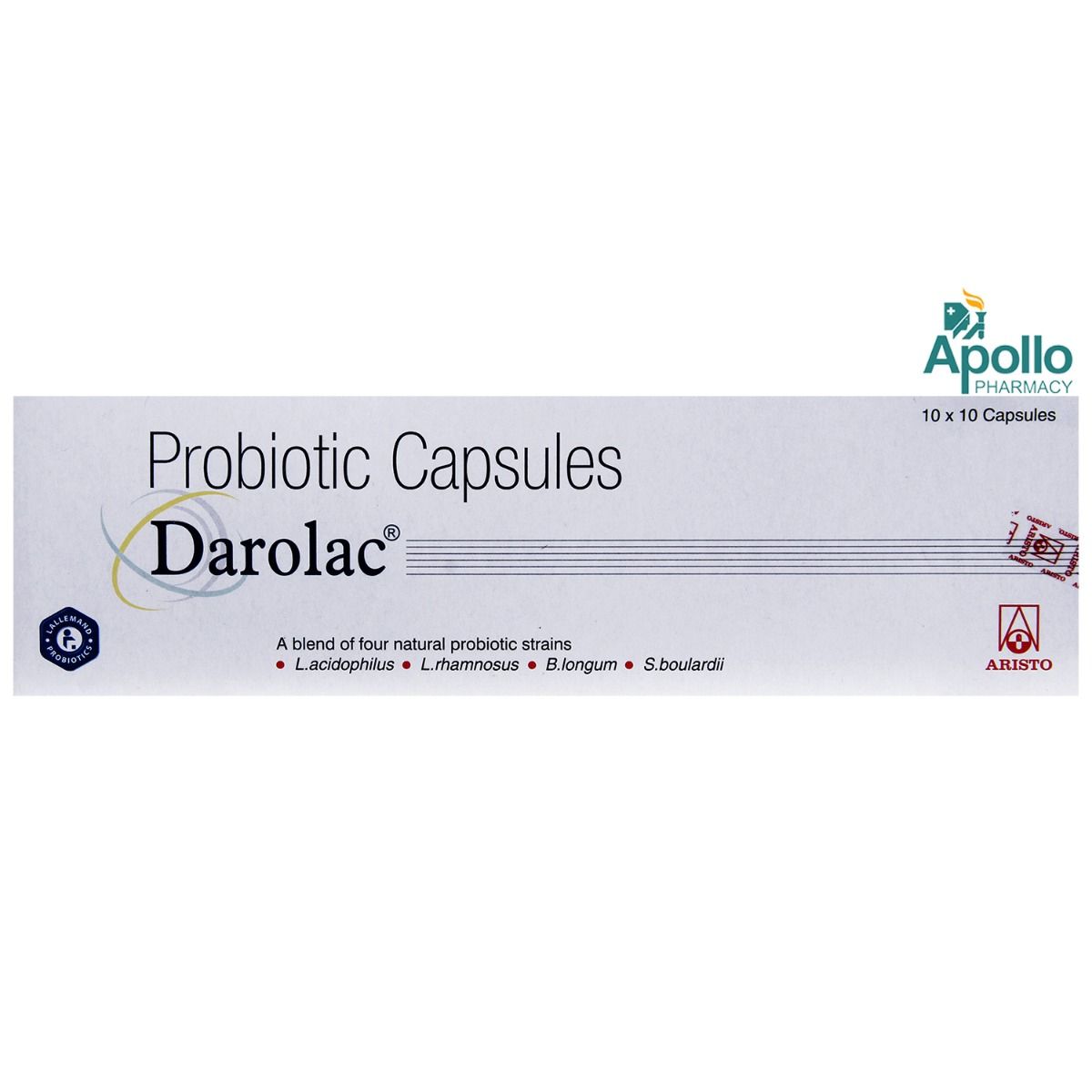Darolac Capsule 10's Price, Uses, Side Effects, Composition Apollo