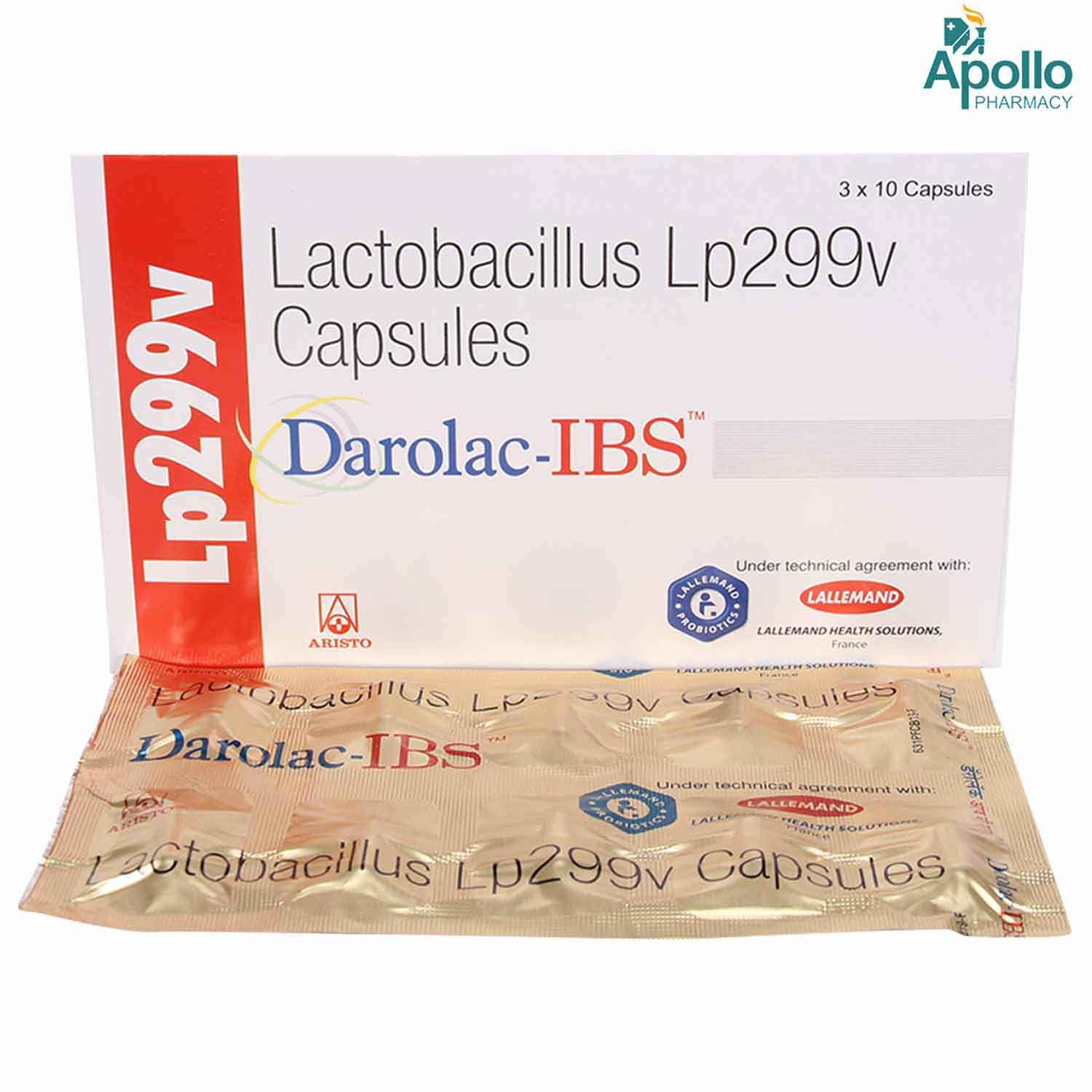 Darolac IBS Capsule 10's Price, Uses, Side Effects, Composition