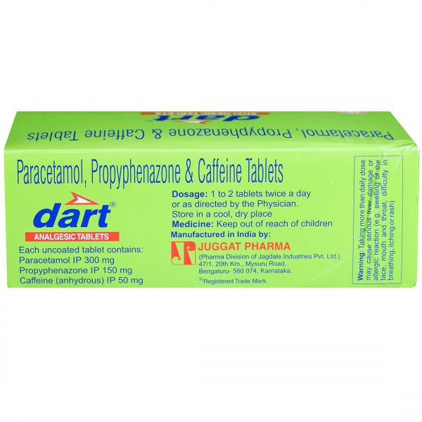 Dart Tablet 15's Price, Uses, Side Effects, Composition Apollo Pharmacy