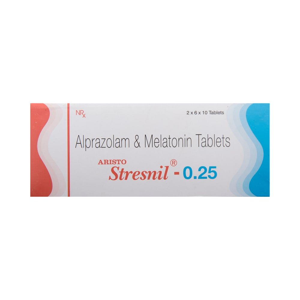 STRESNIL 0.25MG TABLET Price, Uses, Side Effects, Composition - Apollo