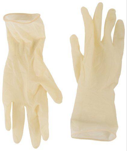 Doctor's Choice Non-Sterile Natural Rubber Latex Surgical Gloves Size-6.5, 1 Pair, Pack of 1 