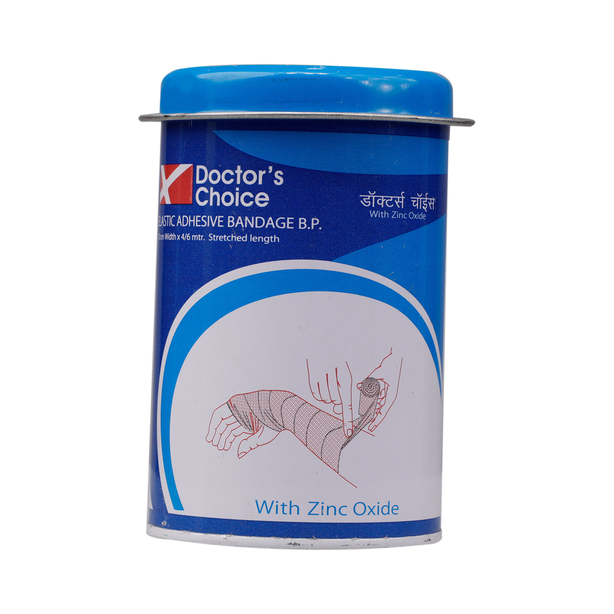 Buy Doctor's Choice Elastic Crepe Bandage 6 cm x 4 m, 1 Count Online