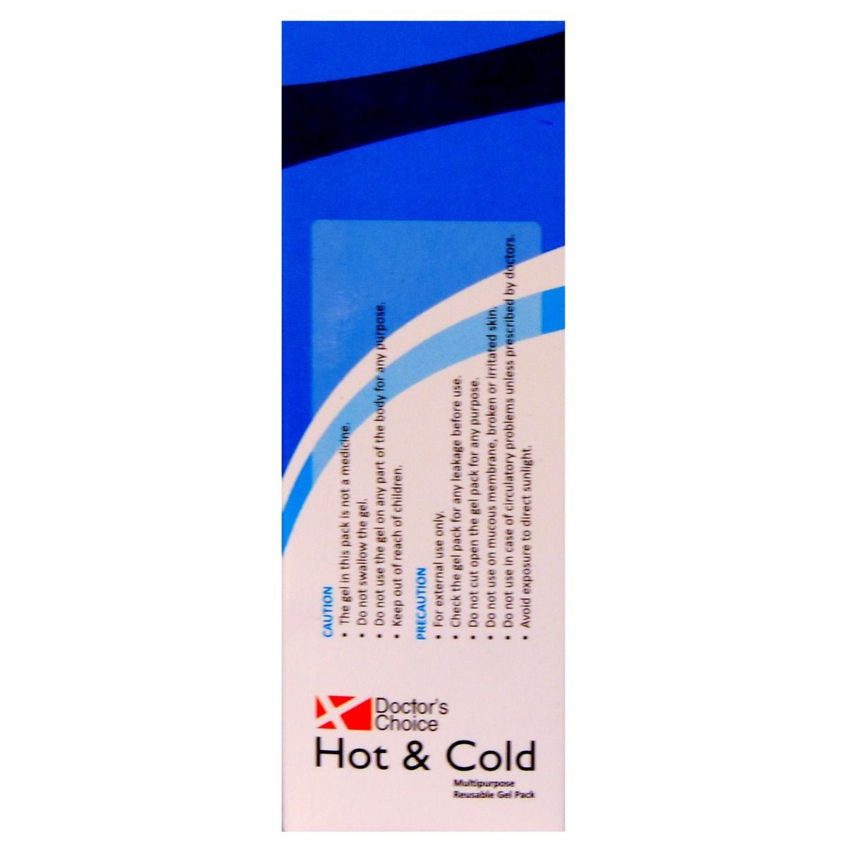 Doctor's Choice Hot & Cold Gel Pack Medium, 1 Count, Pack of 1 