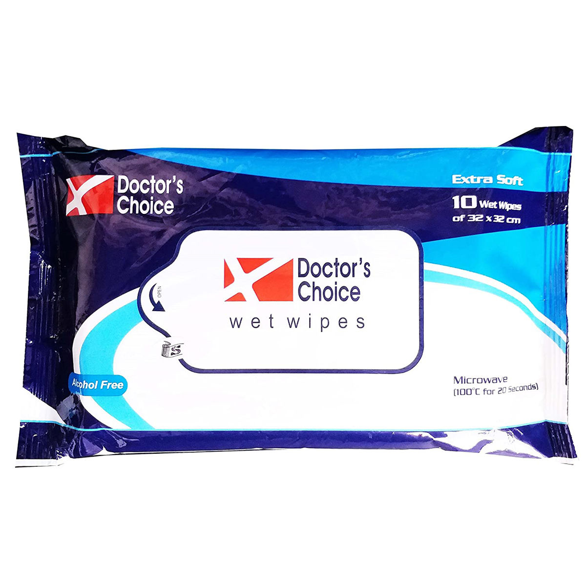 Doctor's Choice Alcohol Free Wet Wipes, 10 Count Price, Uses, Side