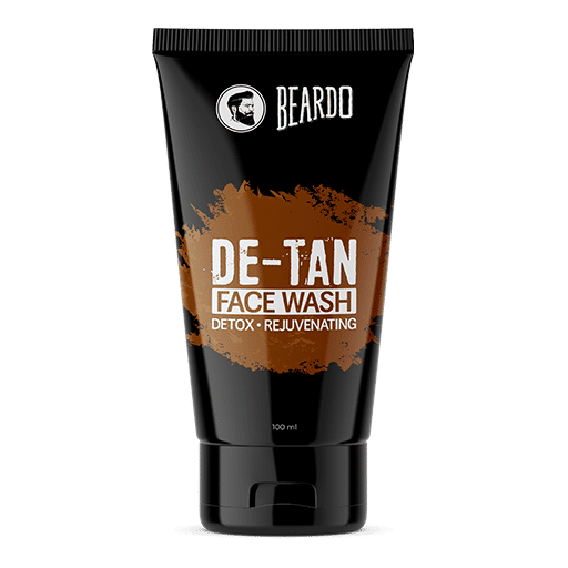 de tan face wash