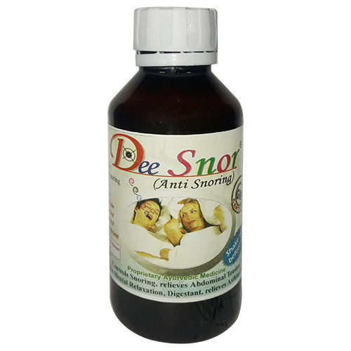 Buy Dee Snor Anti Snoring Syrup 100 ml Online