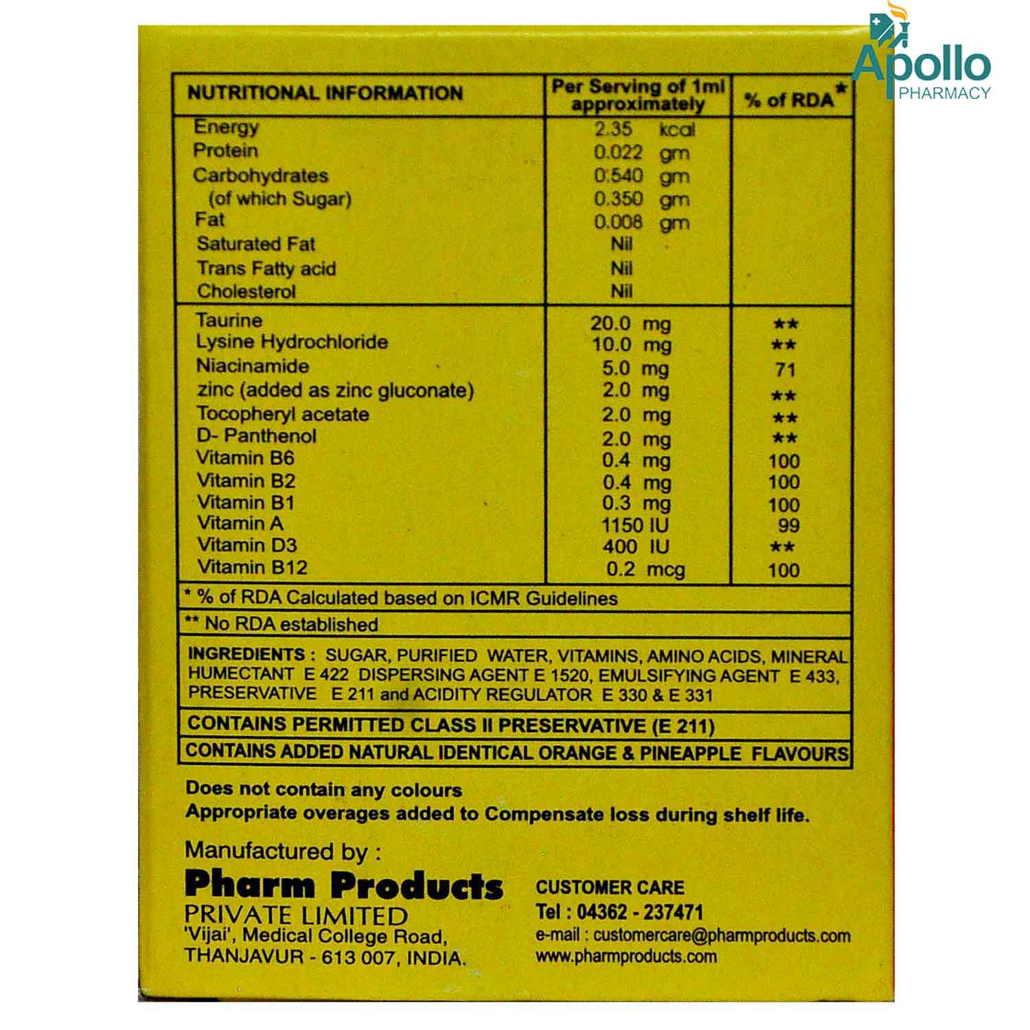 Delices Z Oral Drop 15 ml Price, Uses, Side Effects, Composition