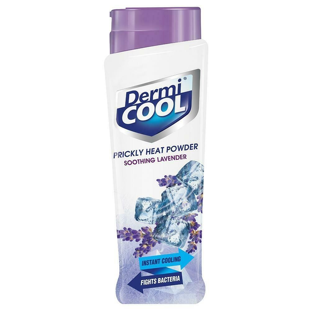 Dermi Cool Lavender Prickly Heat Powder, 150 gm, Pack of 1 