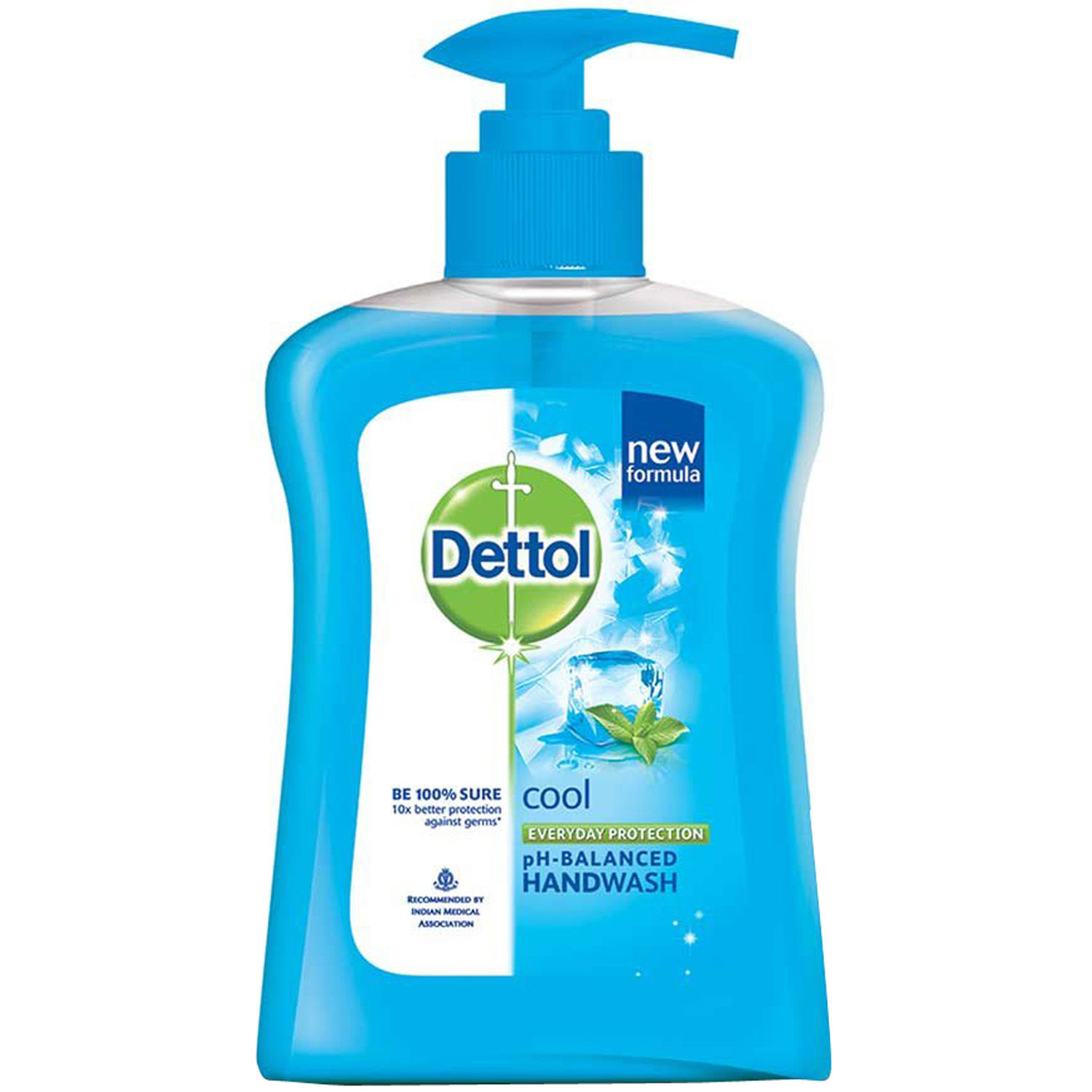 Buy Dettol Cool Everyday Protection Handwash, 200 ml Pump Bottle Online