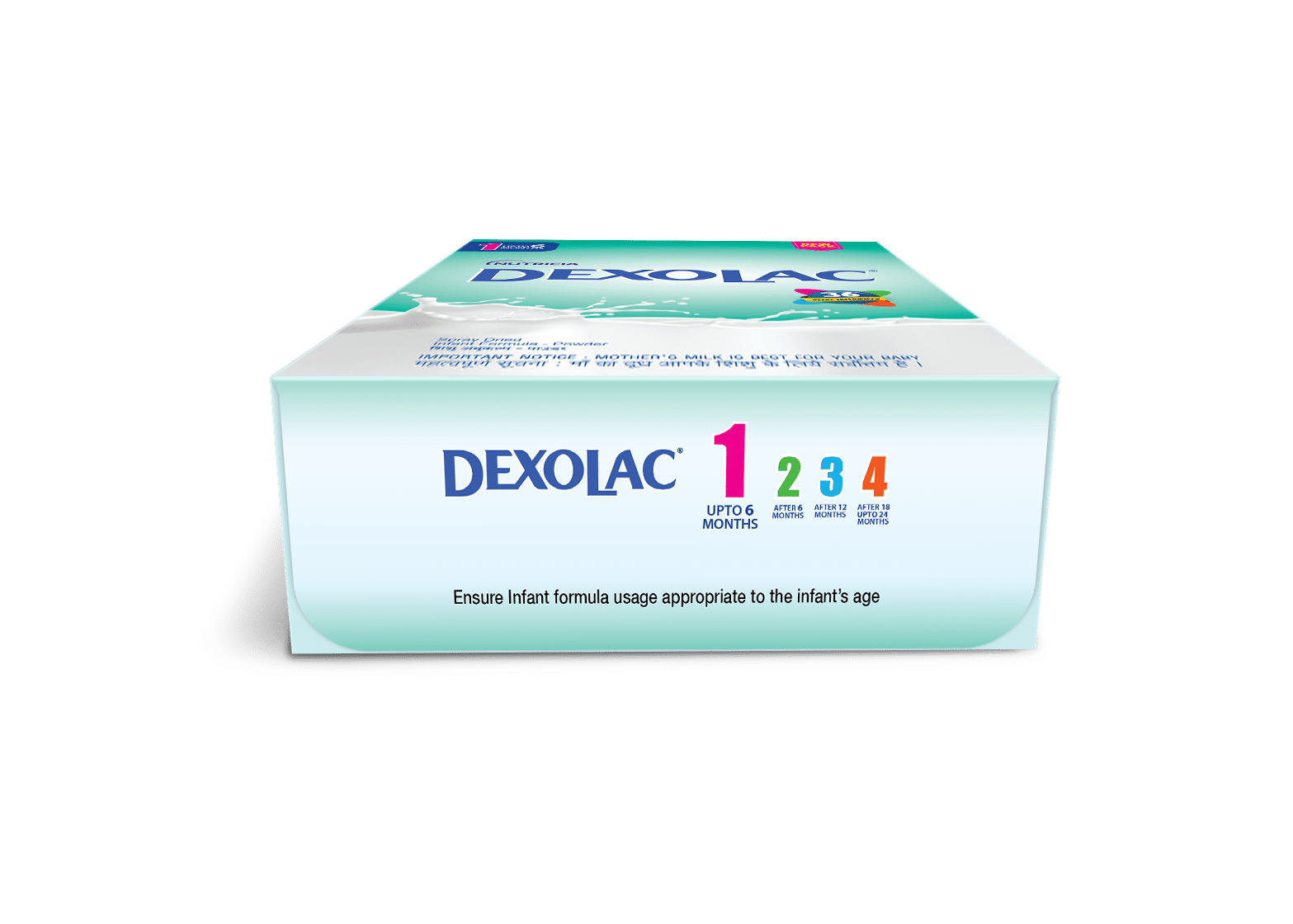 Dexolac Infant Formula, Stage 1, Up to 6 Months, 400 gm Refill Pack, Pack of 1 