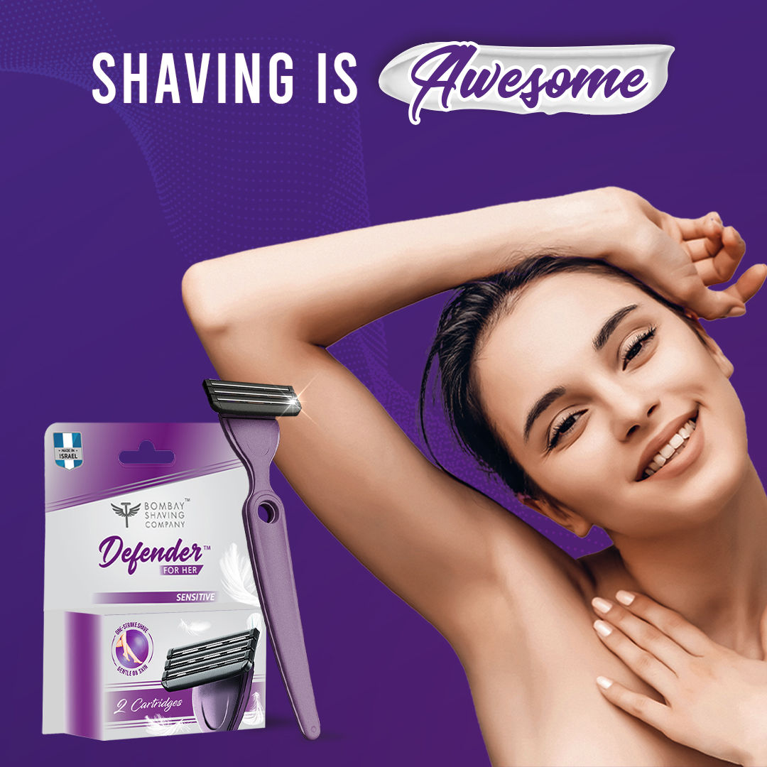 Bombay Shaving Company Defender Sensitive Cartridges For Women, 2 Count
