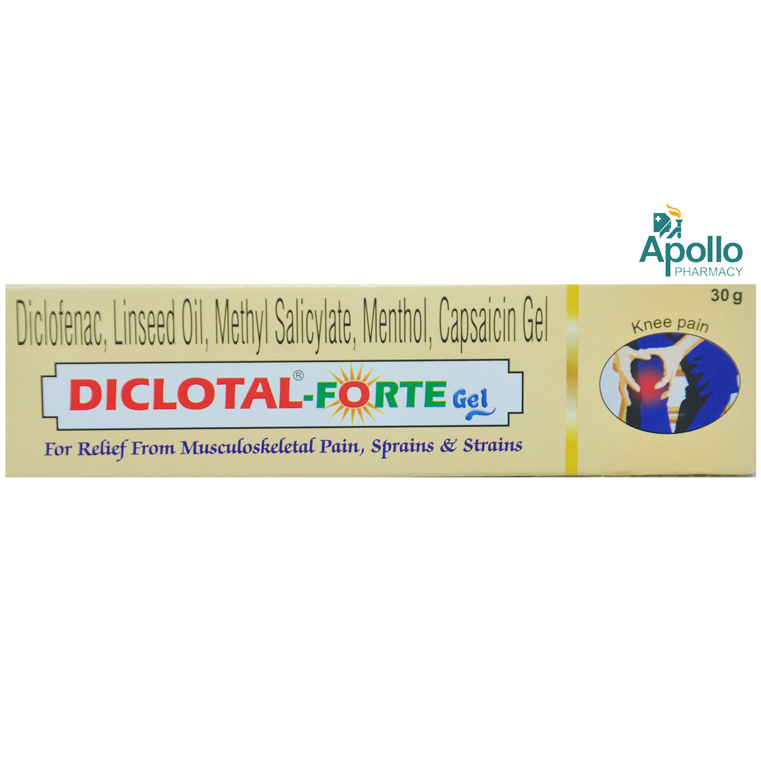 Diclotal-Forte Gel 30 gm, Pack of 1 GEL