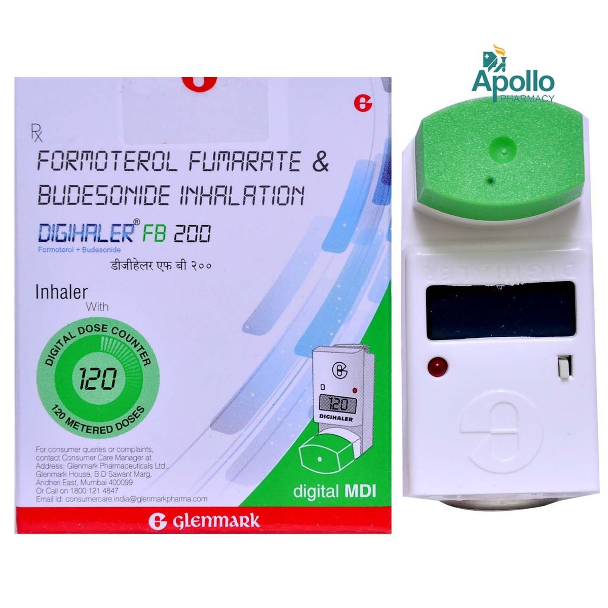 Digihaler FB 200 Inhaler Price, Uses, Side Effects, Composition Apollo Pharmacy