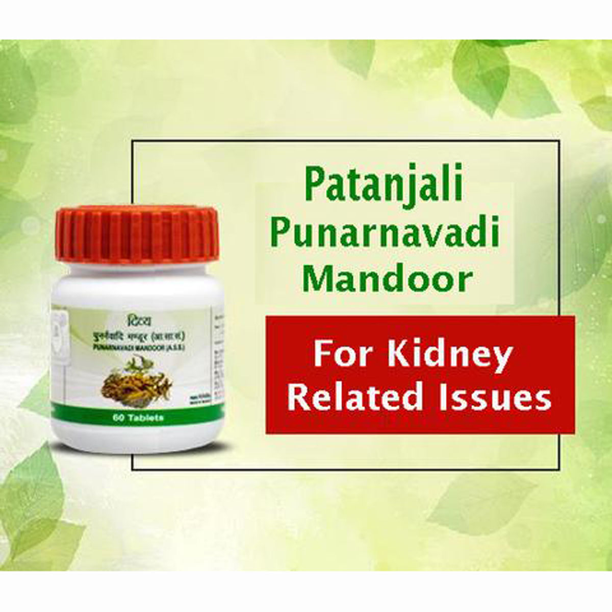 Patanjali Divya Punarnavadi Mandoor, 60 Tablets Price, Uses, Side ...