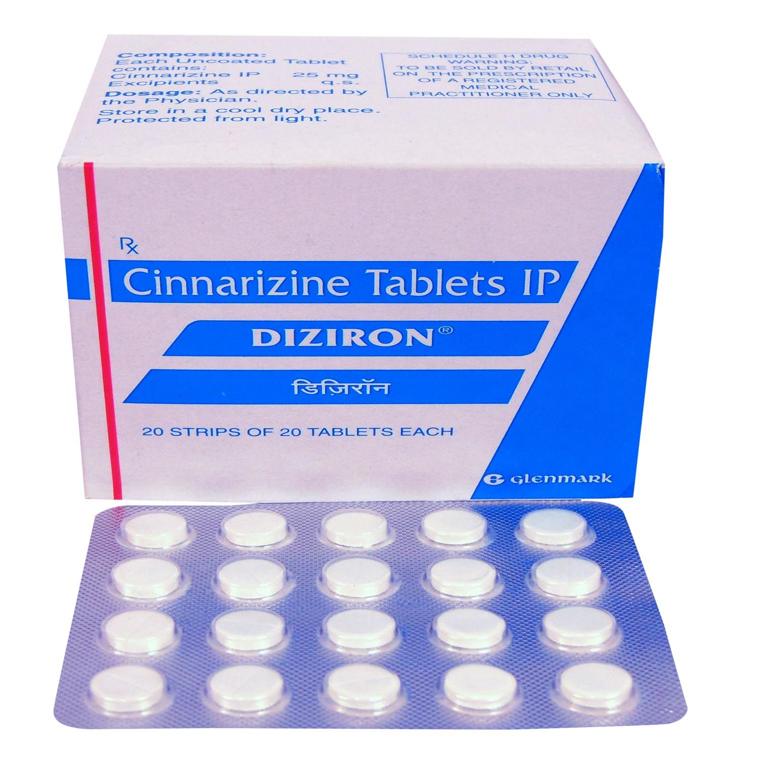 Diziron Tablet 20's, Pack of 20 TABLETS