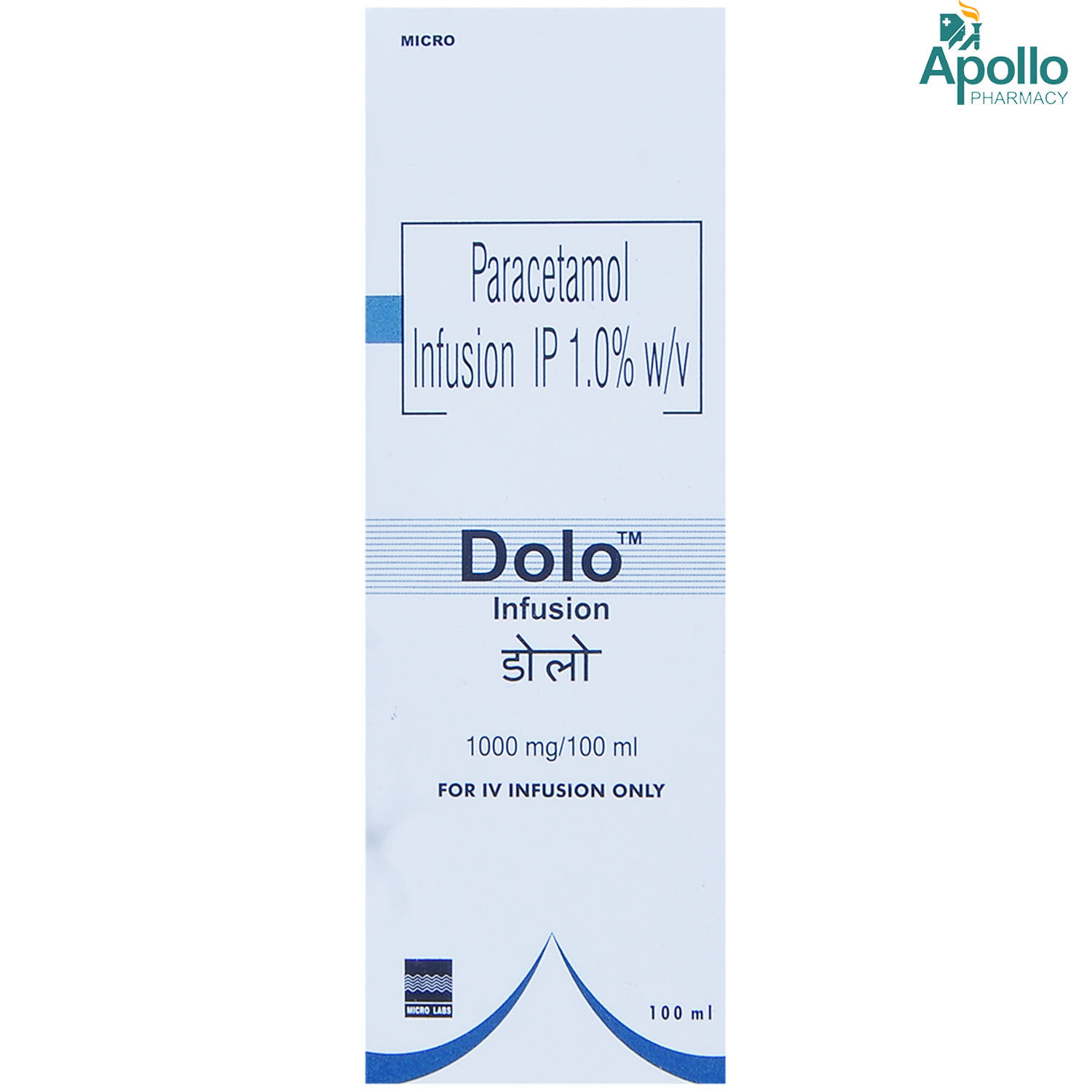 Dolo Infusion 100 ml Price, Uses, Side Effects, Composition - Apollo ...