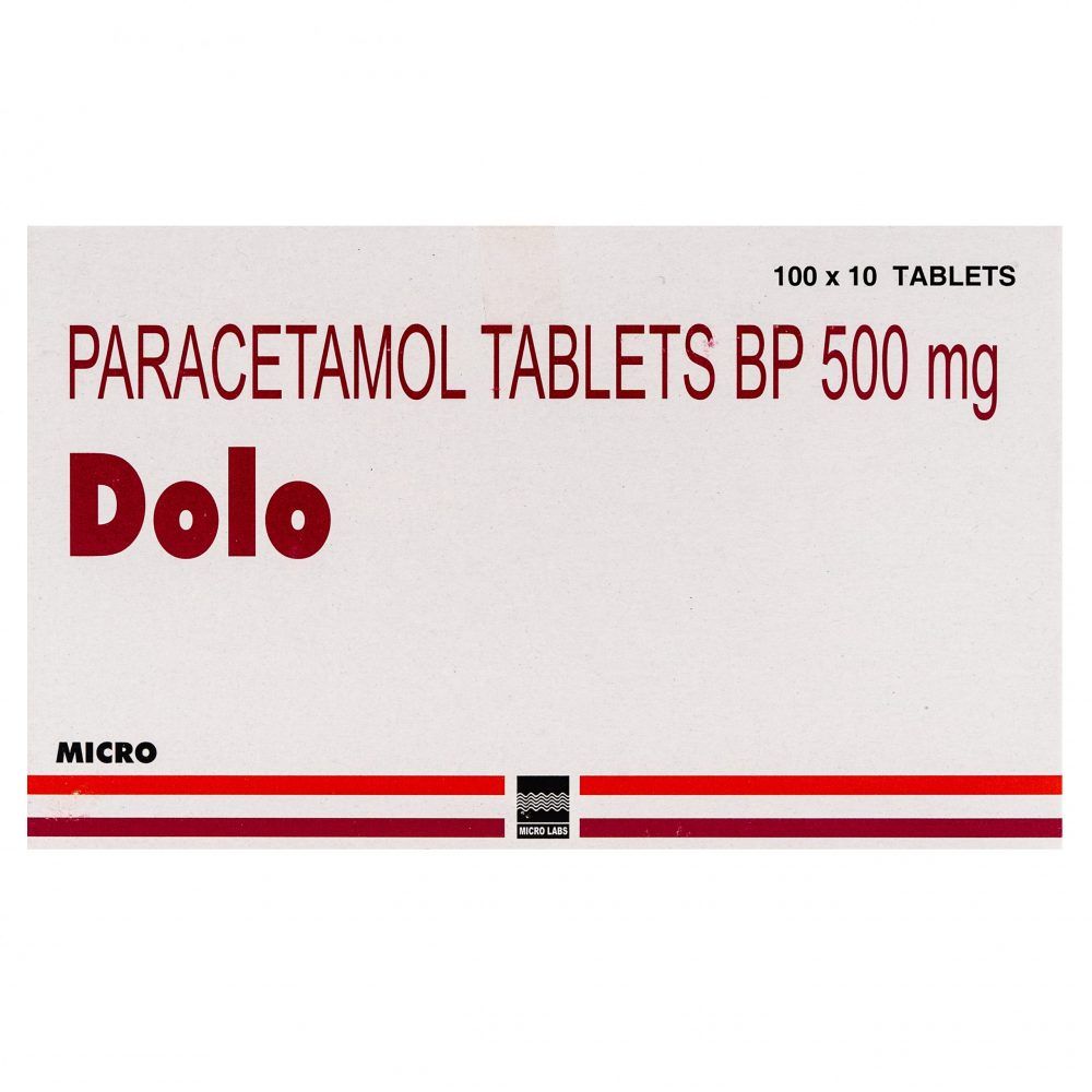 Dolo 500 Tablet 10's Price, Uses, Side Effects, Composition Apollo