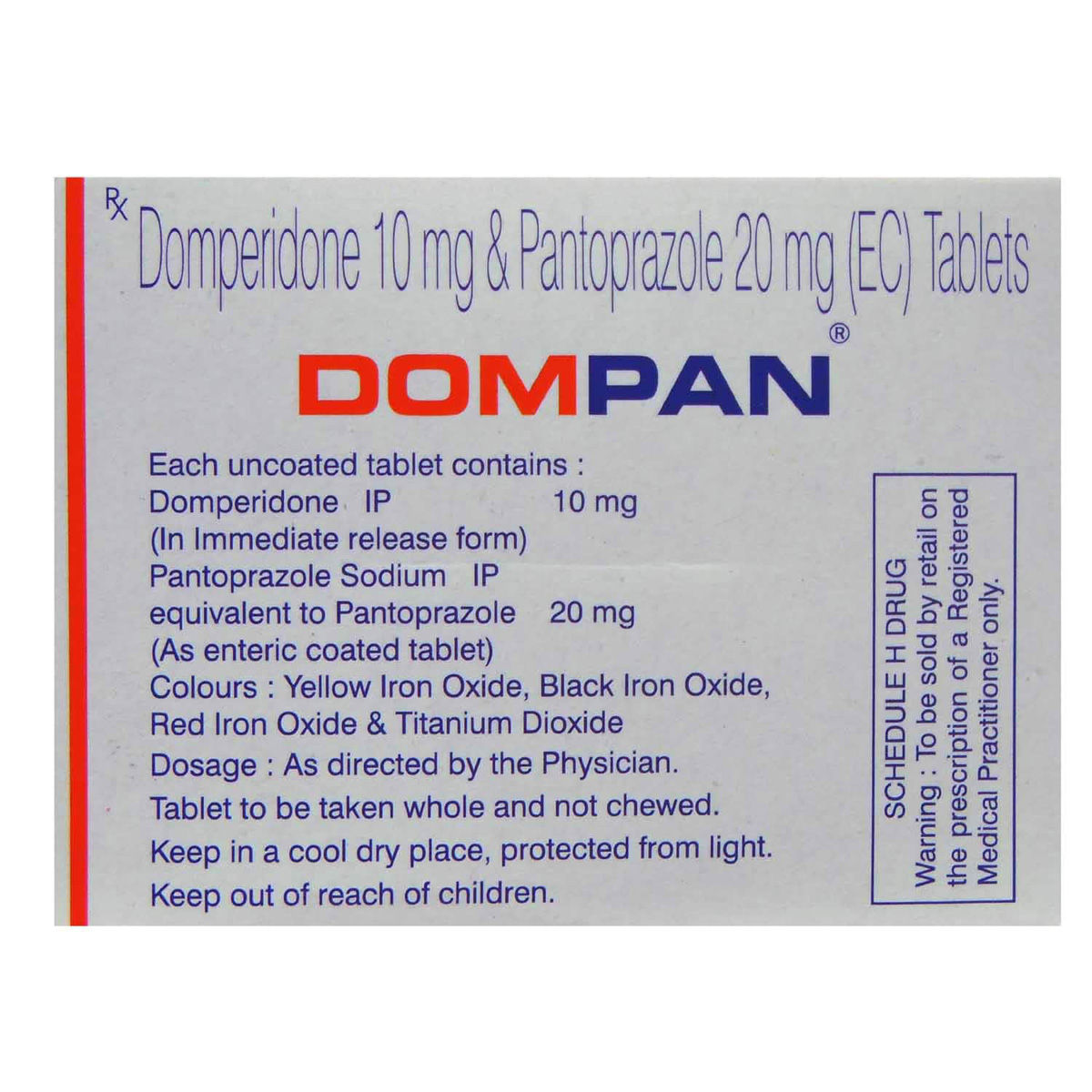 Dompan Tablet 10's Price, Uses, Side Effects, Composition Apollo Pharmacy