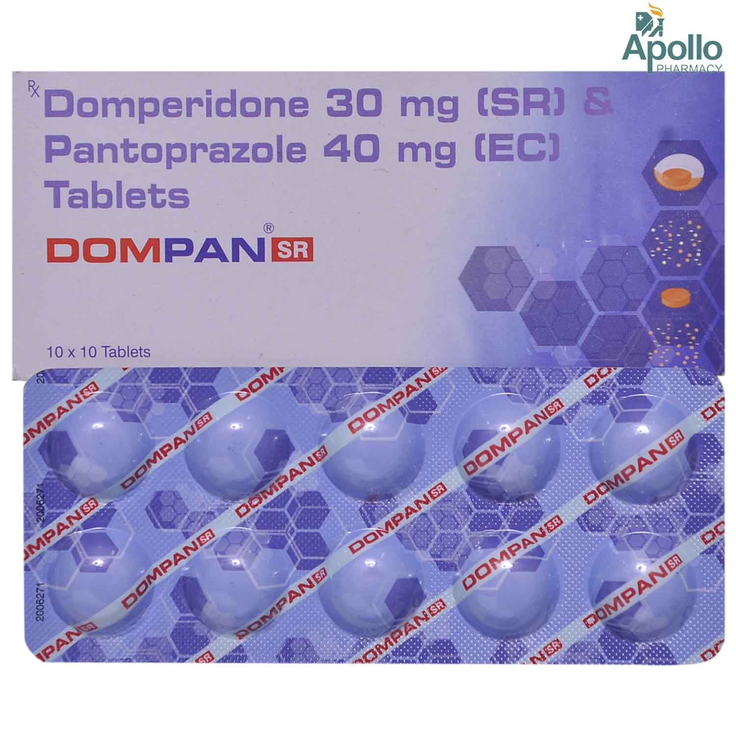 Dompan Sr Tablet 10s Price Uses Side Effects Composition Apollo