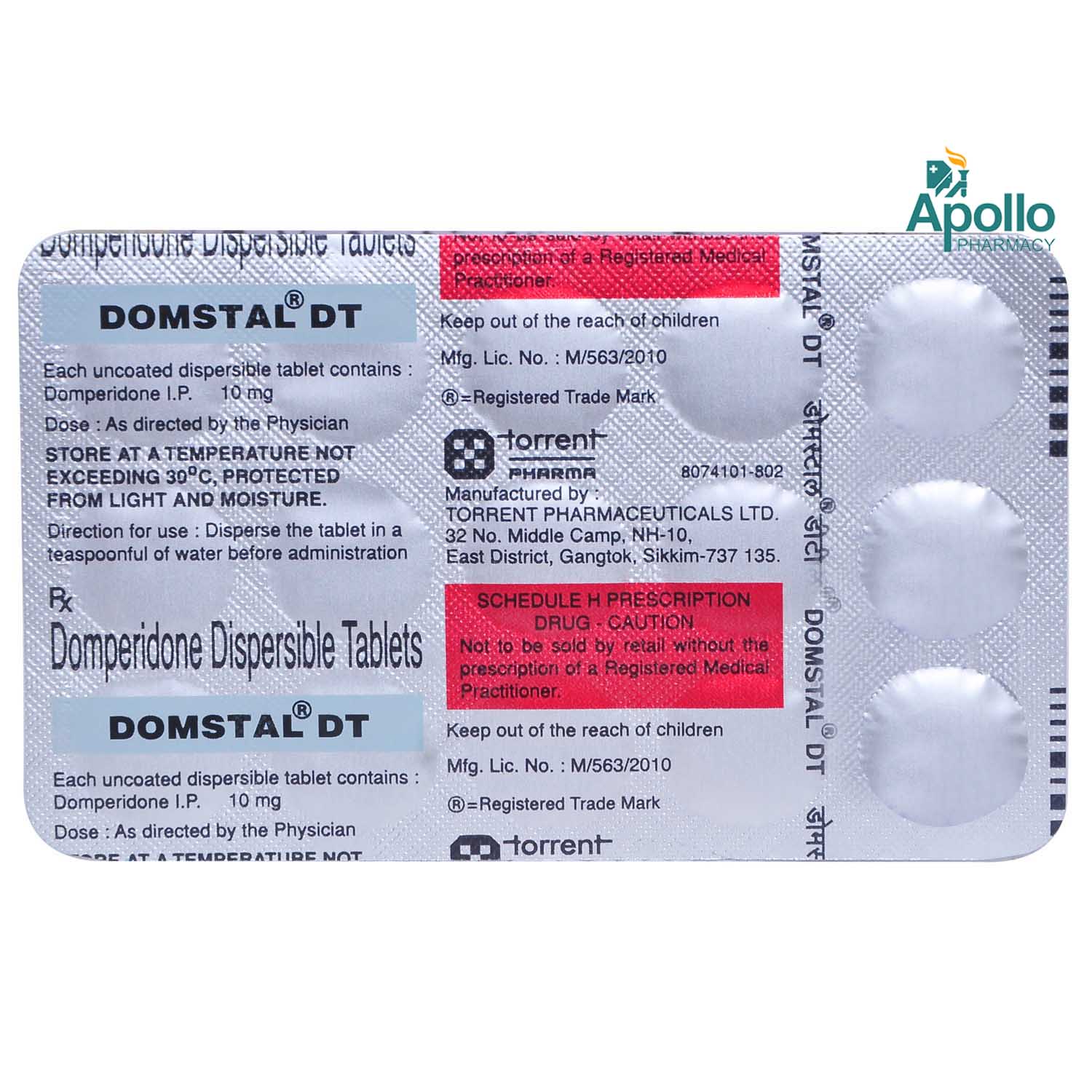 Domstal Dt Tablet S Price Uses Side Effects Composition Apollo Pharmacy