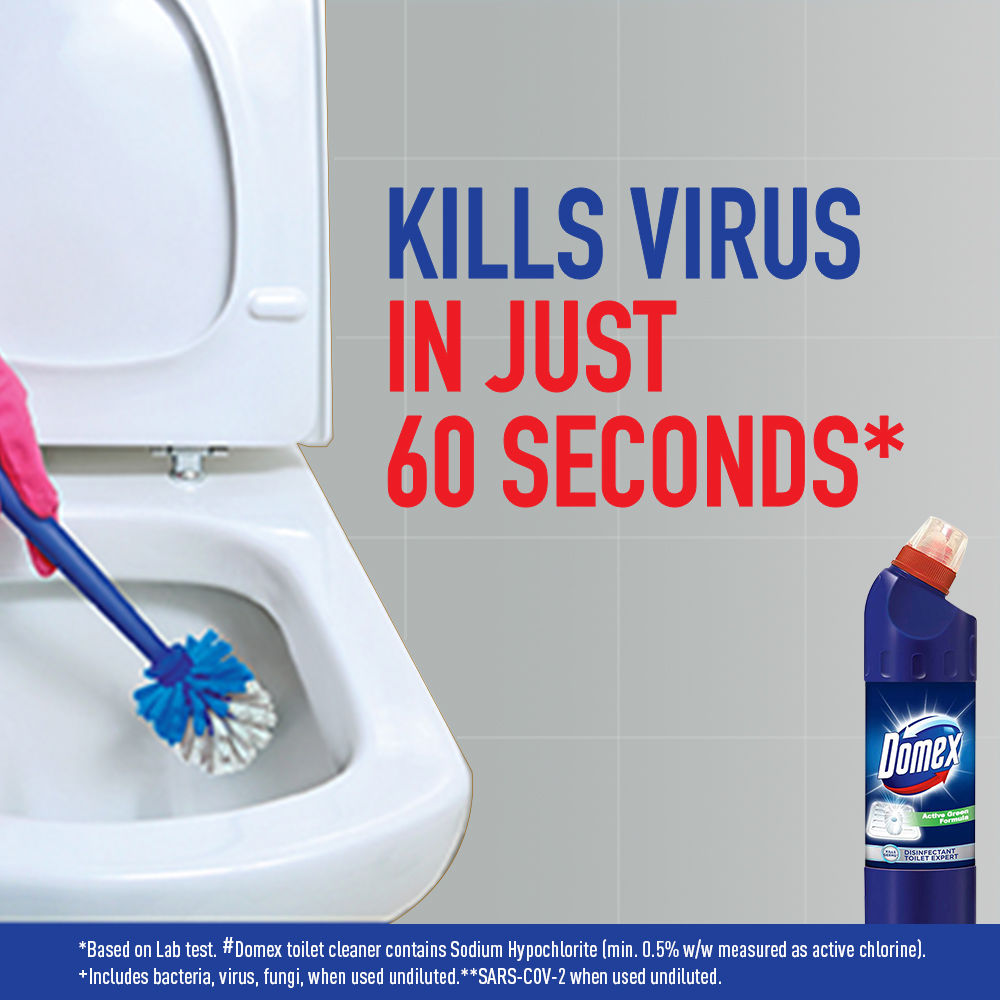 Domex Disinfectant Toilet Cleaner, 500 ml Price, Uses, Side Effects, Composition - Apollo Pharmacy