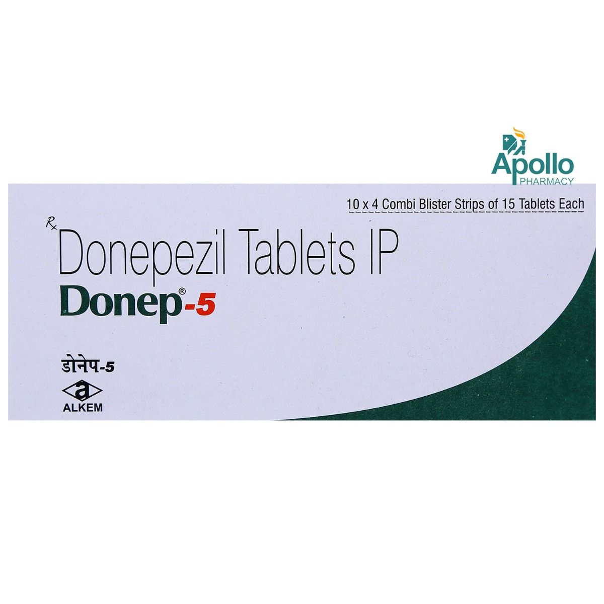 Donep 5 Tablet 15's Price, Uses, Side Effects, Composition - Apollo ...