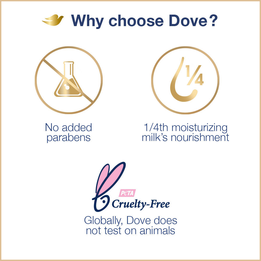 Dove Dryness Care Shampoo, 340 ml, Pack of 1 