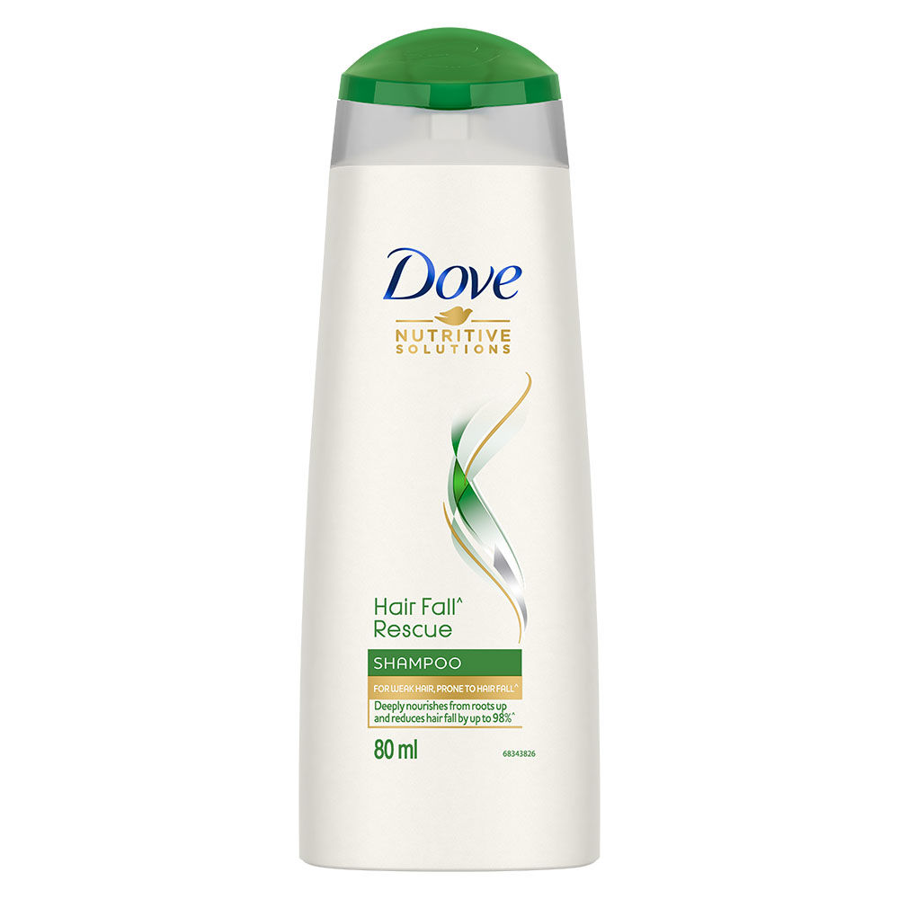 Dove Hair Fall Rescue Shampoo, 80 ml Price, Uses, Side Effects, Composition  - Apollo Pharmacy