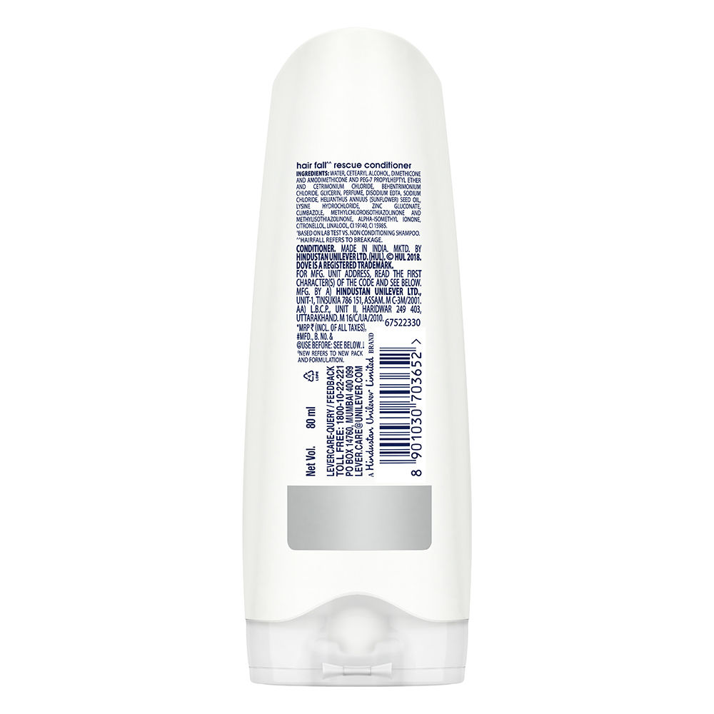 Buy Dove Hair fall Rescue Conditioner, 80 ml Online