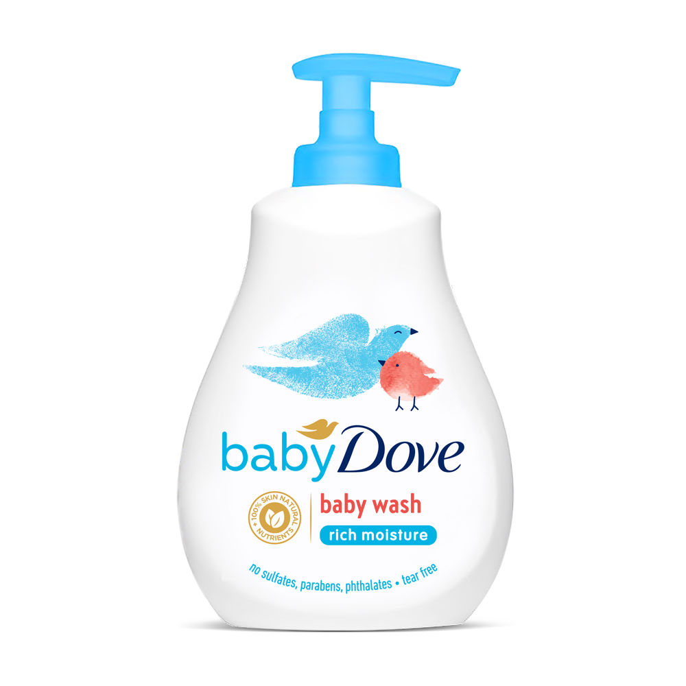 Buy Baby Dove Rich Moisture Baby Wash, 200 ml Online
