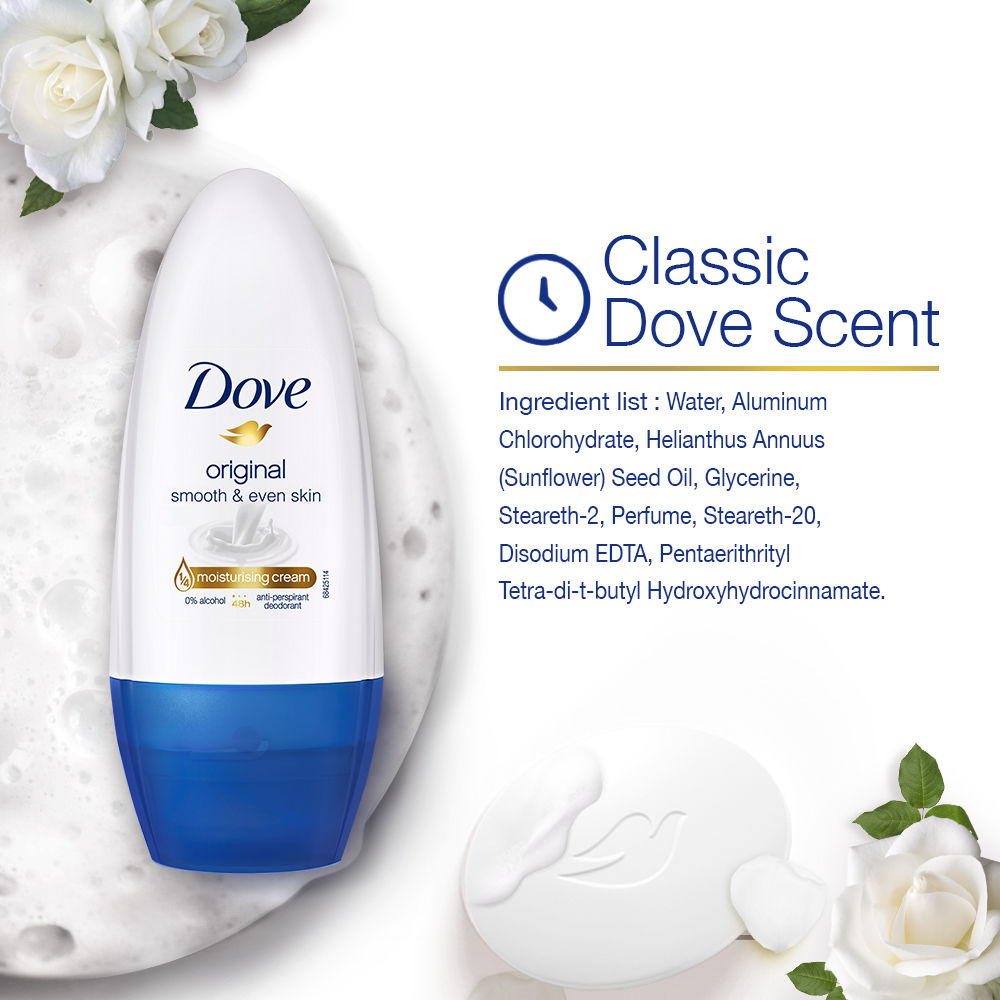 Dove Original Smooth & Even Skin Moisturising Cream, 50 ml Price, Uses