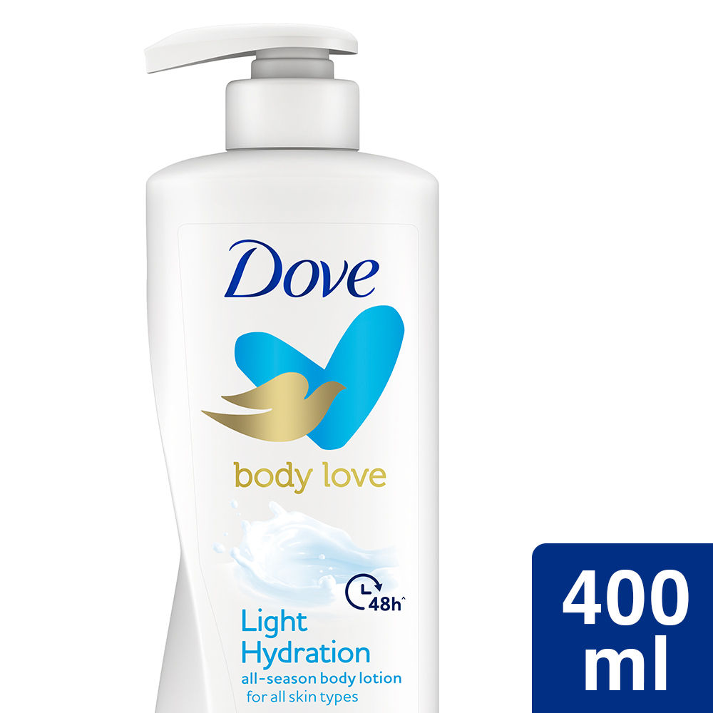 Dove Body Love Light Hydration Body Lotion, 400 ml Price, Uses, Side